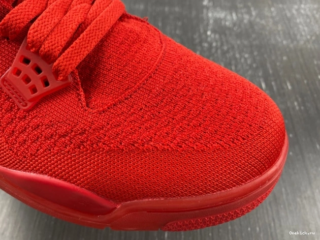 One Kick Red AQ3559-600 Retro 4 Jordan Flyknit 0707